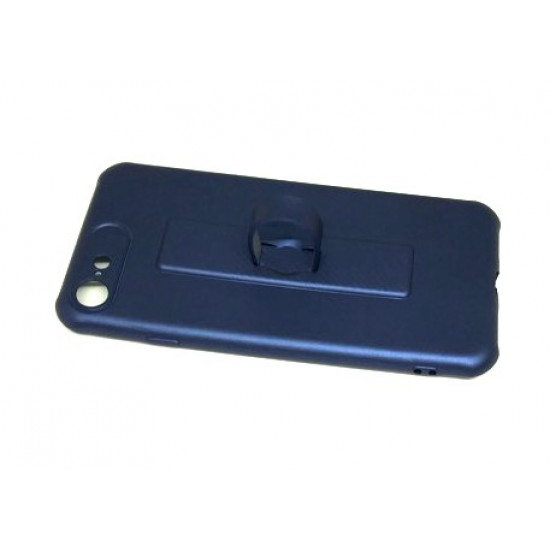 Capa De Silicone Motomo Con Anillo De Dedo Para Apple Iphone 7 / 8 (4.7) Azul